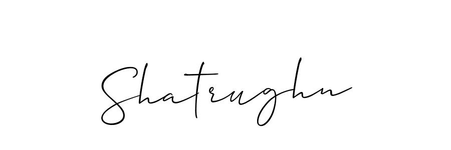 Once you've used our free online signature maker to create your best signature Allison_Script style, it's time to enjoy all of the benefits that Shatrughn name signing documents. Shatrughn signature style 2 images and pictures png