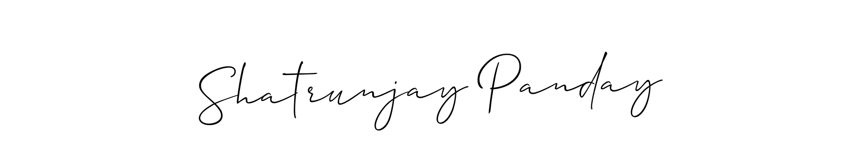 Check out images of Autograph of Shatrunjay Panday name. Actor Shatrunjay Panday Signature Style. Allison_Script is a professional sign style online. Shatrunjay Panday signature style 2 images and pictures png