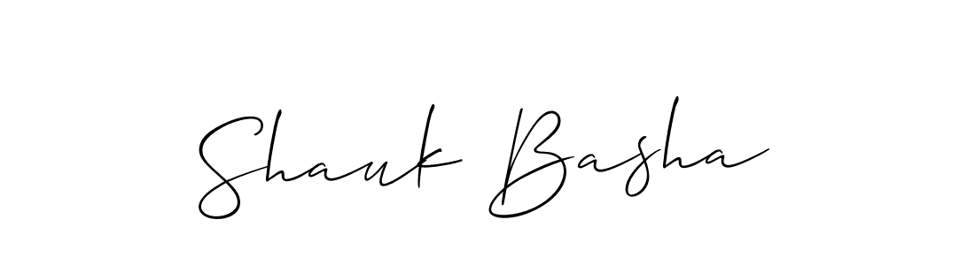if you are searching for the best signature style for your name Shauk Basha. so please give up your signature search. here we have designed multiple signature styles  using Allison_Script. Shauk Basha signature style 2 images and pictures png