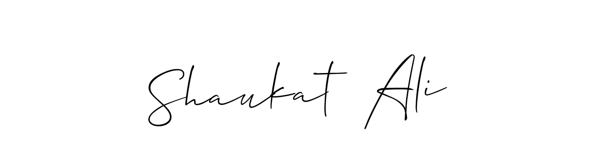 Similarly Allison_Script is the best handwritten signature design. Signature creator online .You can use it as an online autograph creator for name Shaukat  Ali. Shaukat  Ali signature style 2 images and pictures png