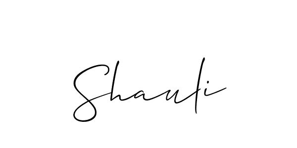 Shauli stylish signature style. Best Handwritten Sign (Allison_Script) for my name. Handwritten Signature Collection Ideas for my name Shauli. Shauli signature style 2 images and pictures png