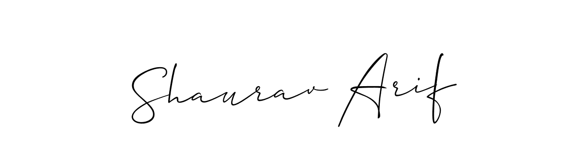 Here are the top 10 professional signature styles for the name Shaurav Arif. These are the best autograph styles you can use for your name. Shaurav Arif signature style 2 images and pictures png