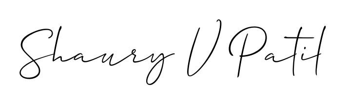 Generate high-definition signature styles for Shaury V Patil. The Allison_Script typeface ensures crisp legibility and sophisticated design. Shaury V Patil signature style 2 images and pictures png
