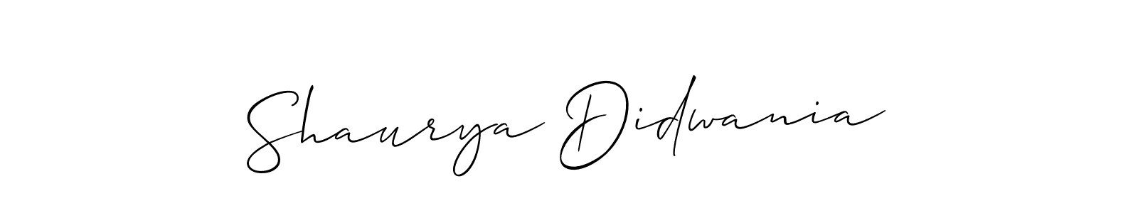 Shaurya Didwania stylish signature style. Best Handwritten Sign (Allison_Script) for my name. Handwritten Signature Collection Ideas for my name Shaurya Didwania. Shaurya Didwania signature style 2 images and pictures png