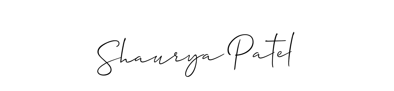 Best and Professional Signature Style for Shaurya Patel. Allison_Script Best Signature Style Collection. Shaurya Patel signature style 2 images and pictures png