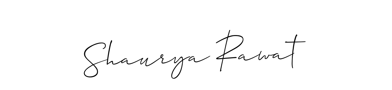 This is the best signature style for the Shaurya Rawat name. Also you like these signature font (Allison_Script). Mix name signature. Shaurya Rawat signature style 2 images and pictures png