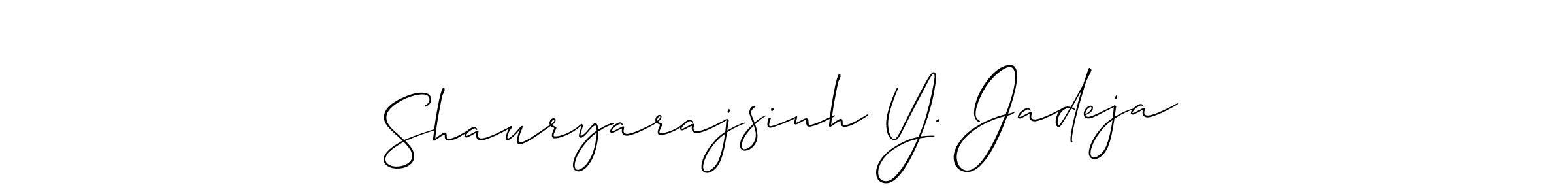 Here are the top 10 professional signature styles for the name Shauryarajsinh Y. Jadeja. These are the best autograph styles you can use for your name. Shauryarajsinh Y. Jadeja signature style 2 images and pictures png