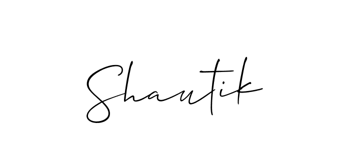 Shautik stylish signature style. Best Handwritten Sign (Allison_Script) for my name. Handwritten Signature Collection Ideas for my name Shautik. Shautik signature style 2 images and pictures png