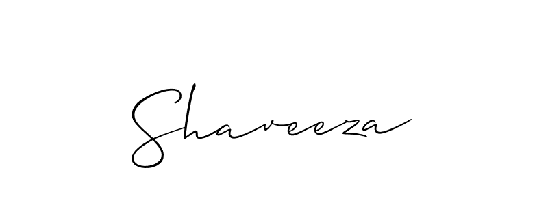 Shaveeza stylish signature style. Best Handwritten Sign (Allison_Script) for my name. Handwritten Signature Collection Ideas for my name Shaveeza. Shaveeza signature style 2 images and pictures png