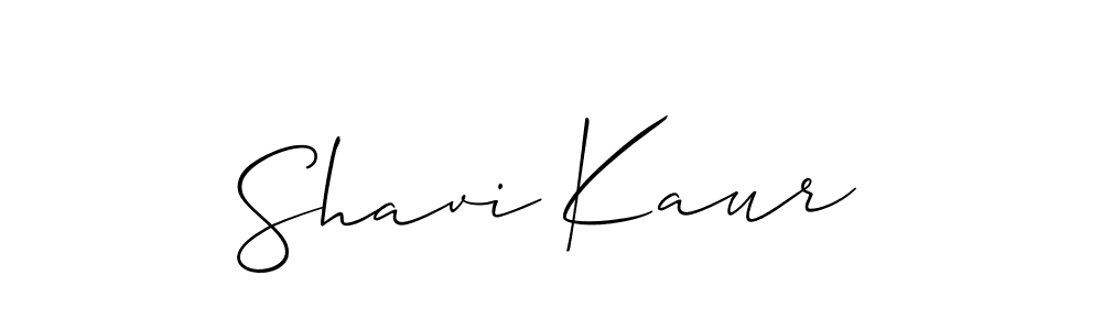 Also You can easily find your signature by using the search form. We will create Shavi Kaur name handwritten signature images for you free of cost using Allison_Script sign style. Shavi Kaur signature style 2 images and pictures png