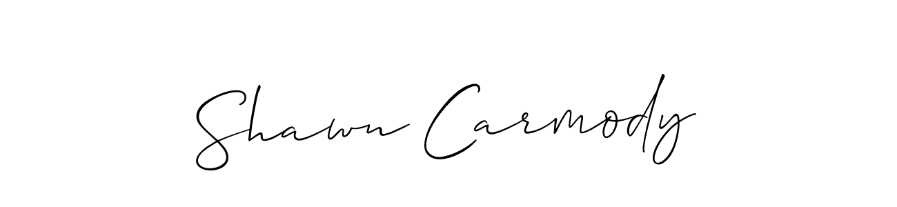 if you are searching for the best signature style for your name Shawn Carmody. so please give up your signature search. here we have designed multiple signature styles  using Allison_Script. Shawn Carmody signature style 2 images and pictures png