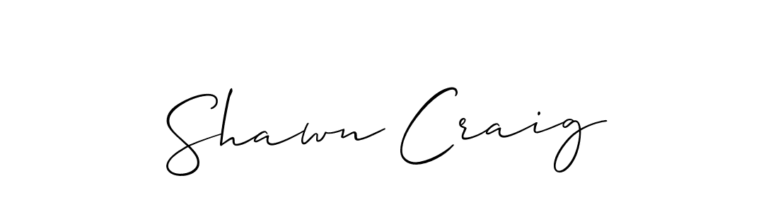 Similarly Allison_Script is the best handwritten signature design. Signature creator online .You can use it as an online autograph creator for name Shawn Craig. Shawn Craig signature style 2 images and pictures png