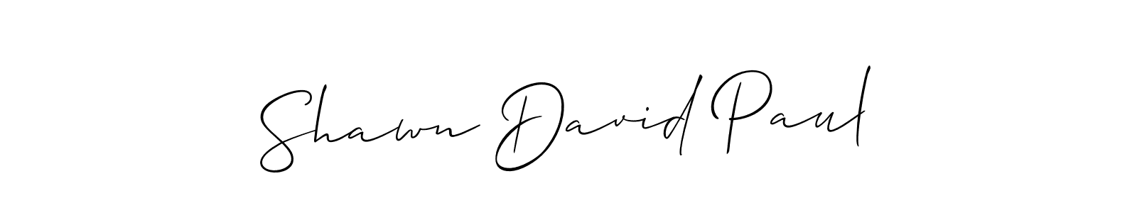 How to Draw Shawn David Paul signature style? Allison_Script is a latest design signature styles for name Shawn David Paul. Shawn David Paul signature style 2 images and pictures png