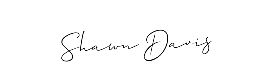 How to Draw Shawn Davis signature style? Allison_Script is a latest design signature styles for name Shawn Davis. Shawn Davis signature style 2 images and pictures png