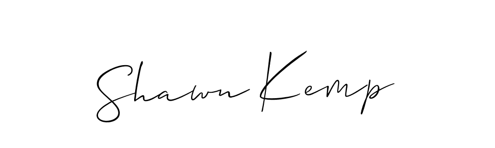 How to make Shawn Kemp name signature. Use Allison_Script style for creating short signs online. This is the latest handwritten sign. Shawn Kemp signature style 2 images and pictures png