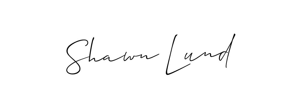 This is the best signature style for the Shawn Lund name. Also you like these signature font (Allison_Script). Mix name signature. Shawn Lund signature style 2 images and pictures png