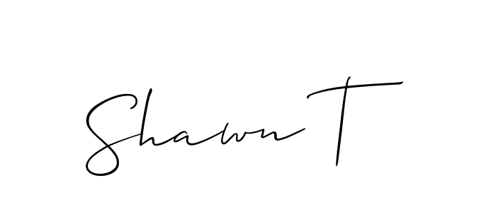 Make a beautiful signature design for name Shawn T. Use this online signature maker to create a handwritten signature for free. Shawn T signature style 2 images and pictures png