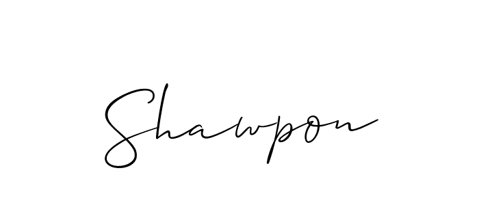 Here are the top 10 professional signature styles for the name Shawpon. These are the best autograph styles you can use for your name. Shawpon signature style 2 images and pictures png