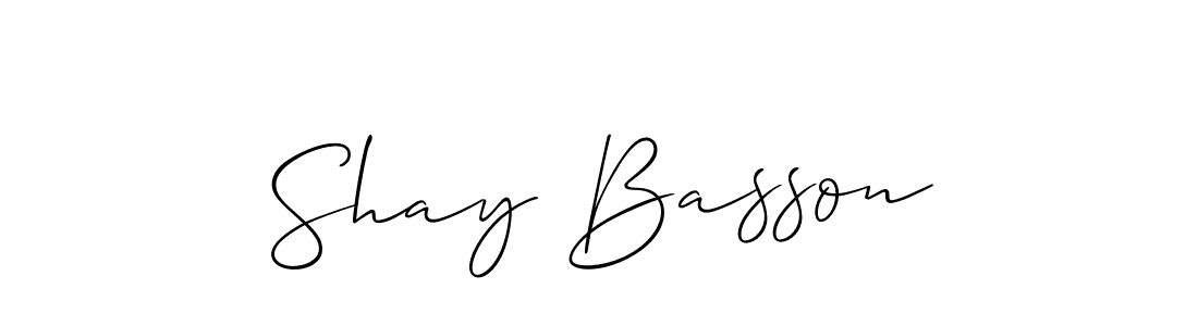 Best and Professional Signature Style for Shay Basson. Allison_Script Best Signature Style Collection. Shay Basson signature style 2 images and pictures png