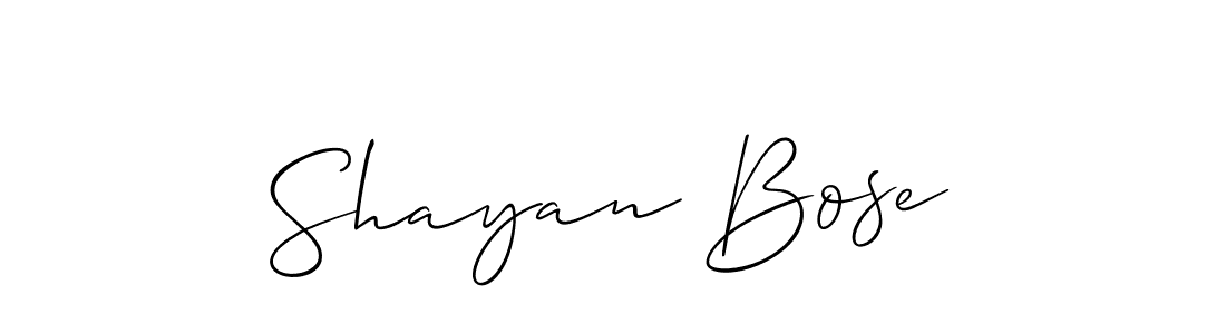if you are searching for the best signature style for your name Shayan Bose. so please give up your signature search. here we have designed multiple signature styles  using Allison_Script. Shayan Bose signature style 2 images and pictures png