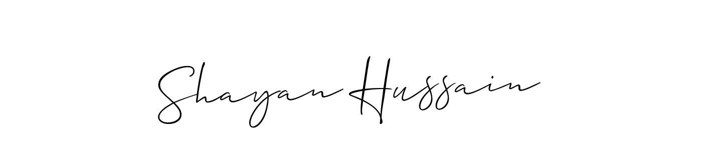 This is the best signature style for the Shayan Hussain name. Also you like these signature font (Allison_Script). Mix name signature. Shayan Hussain signature style 2 images and pictures png