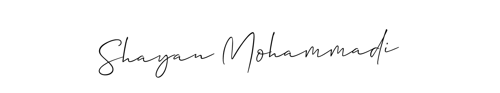 Here are the top 10 professional signature styles for the name Shayan Mohammadi. These are the best autograph styles you can use for your name. Shayan Mohammadi signature style 2 images and pictures png