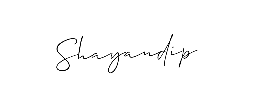 Shayandip stylish signature style. Best Handwritten Sign (Allison_Script) for my name. Handwritten Signature Collection Ideas for my name Shayandip. Shayandip signature style 2 images and pictures png