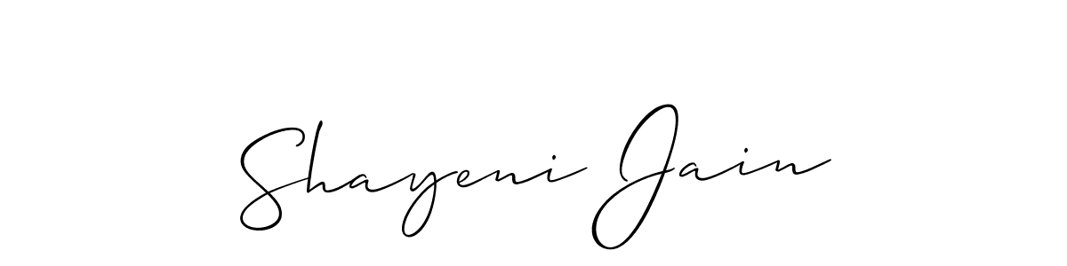 Check out images of Autograph of Shayeni Jain name. Actor Shayeni Jain Signature Style. Allison_Script is a professional sign style online. Shayeni Jain signature style 2 images and pictures png