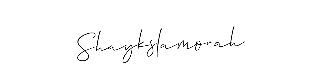 Here are the top 10 professional signature styles for the name Shaykslamovah. These are the best autograph styles you can use for your name. Shaykslamovah signature style 2 images and pictures png