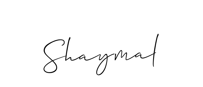if you are searching for the best signature style for your name Shaymal. so please give up your signature search. here we have designed multiple signature styles  using Allison_Script. Shaymal signature style 2 images and pictures png