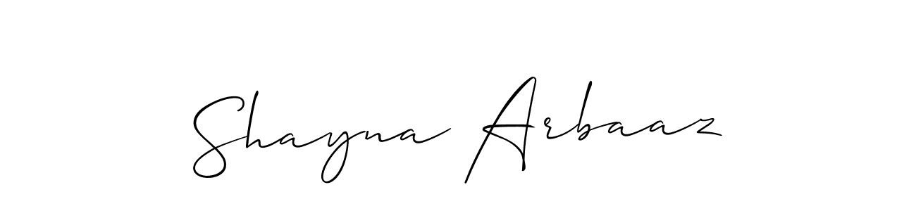 Once you've used our free online signature maker to create your best signature Allison_Script style, it's time to enjoy all of the benefits that Shayna Arbaaz name signing documents. Shayna Arbaaz signature style 2 images and pictures png