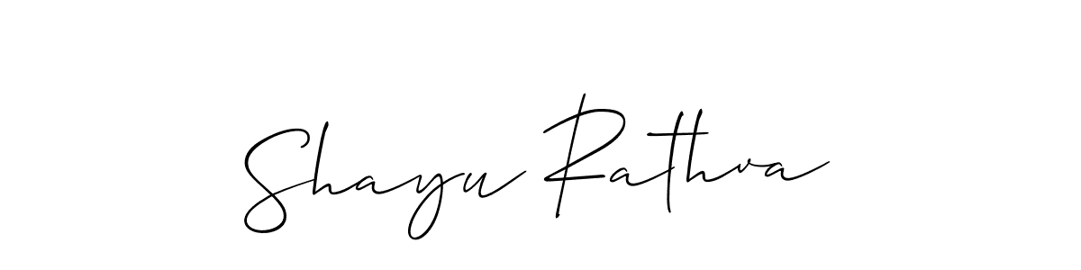 This is the best signature style for the Shayu Rathva name. Also you like these signature font (Allison_Script). Mix name signature. Shayu Rathva signature style 2 images and pictures png