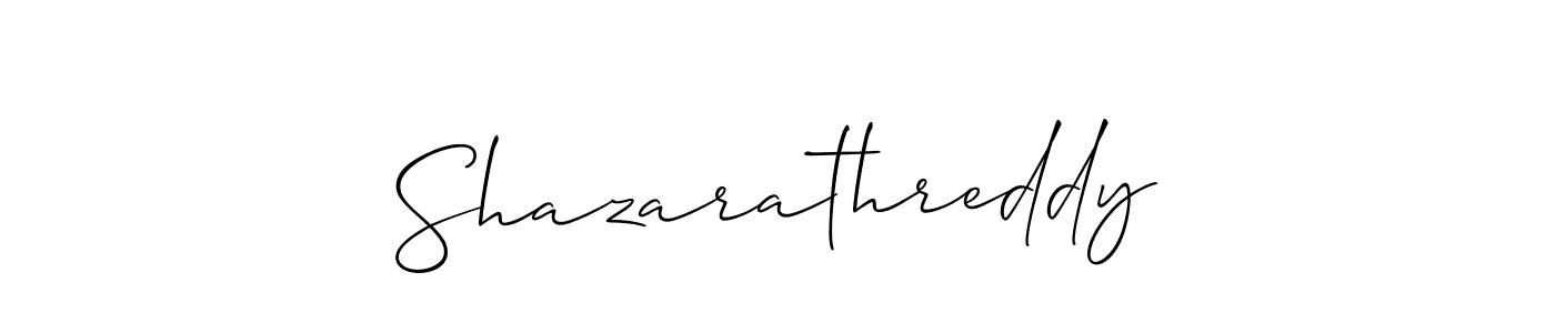 You can use this online signature creator to create a handwritten signature for the name Shazarathreddy. This is the best online autograph maker. Shazarathreddy signature style 2 images and pictures png
