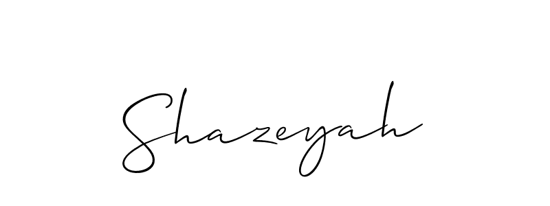 Similarly Allison_Script is the best handwritten signature design. Signature creator online .You can use it as an online autograph creator for name Shazeyah. Shazeyah signature style 2 images and pictures png