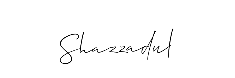 Make a beautiful signature design for name Shazzadul. Use this online signature maker to create a handwritten signature for free. Shazzadul signature style 2 images and pictures png