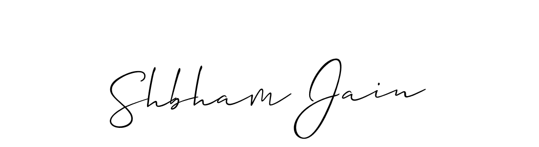 Make a short Shbham Jain signature style. Manage your documents anywhere anytime using Allison_Script. Create and add eSignatures, submit forms, share and send files easily. Shbham Jain signature style 2 images and pictures png