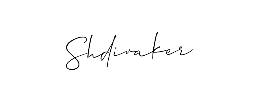 Allison_Script is a professional signature style that is perfect for those who want to add a touch of class to their signature. It is also a great choice for those who want to make their signature more unique. Get Shdivaker name to fancy signature for free. Shdivaker signature style 2 images and pictures png