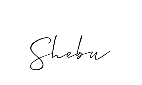 Once you've used our free online signature maker to create your best signature Allison_Script style, it's time to enjoy all of the benefits that Shebu name signing documents. Shebu signature style 2 images and pictures png