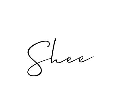 You should practise on your own different ways (Allison_Script) to write your name (Shee) in signature. don't let someone else do it for you. Shee signature style 2 images and pictures png