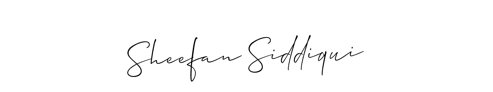 Similarly Allison_Script is the best handwritten signature design. Signature creator online .You can use it as an online autograph creator for name Sheefan Siddiqui. Sheefan Siddiqui signature style 2 images and pictures png