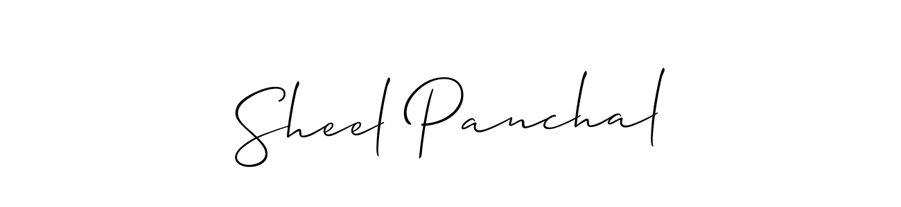 Best and Professional Signature Style for Sheel Panchal. Allison_Script Best Signature Style Collection. Sheel Panchal signature style 2 images and pictures png