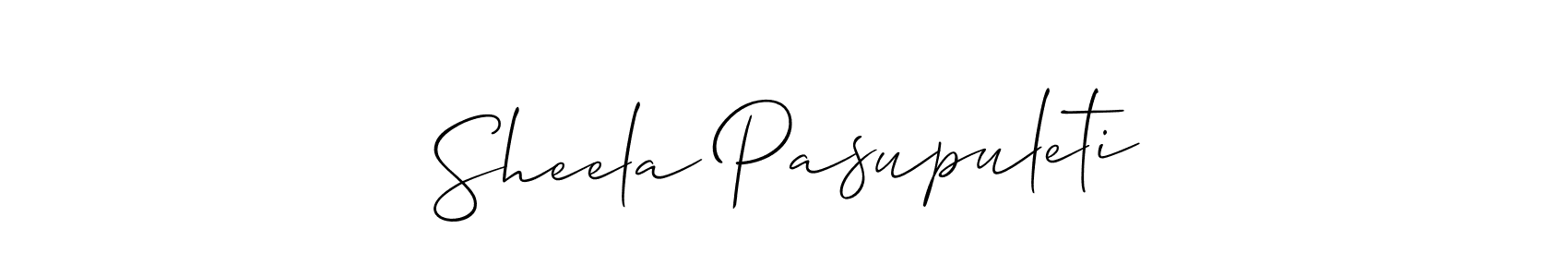 You can use this online signature creator to create a handwritten signature for the name Sheela Pasupuleti. This is the best online autograph maker. Sheela Pasupuleti signature style 2 images and pictures png