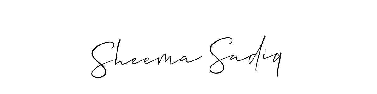 Check out images of Autograph of Sheema Sadiq name. Actor Sheema Sadiq Signature Style. Allison_Script is a professional sign style online. Sheema Sadiq signature style 2 images and pictures png