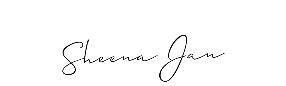 Check out images of Autograph of Sheena Jan name. Actor Sheena Jan Signature Style. Allison_Script is a professional sign style online. Sheena Jan signature style 2 images and pictures png