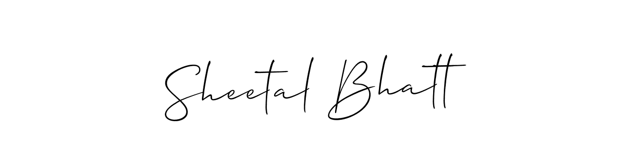 Best and Professional Signature Style for Sheetal Bhatt. Allison_Script Best Signature Style Collection. Sheetal Bhatt signature style 2 images and pictures png
