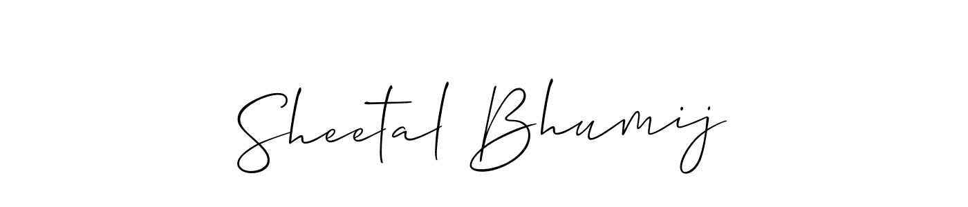 Make a beautiful signature design for name Sheetal Bhumij. Use this online signature maker to create a handwritten signature for free. Sheetal Bhumij signature style 2 images and pictures png