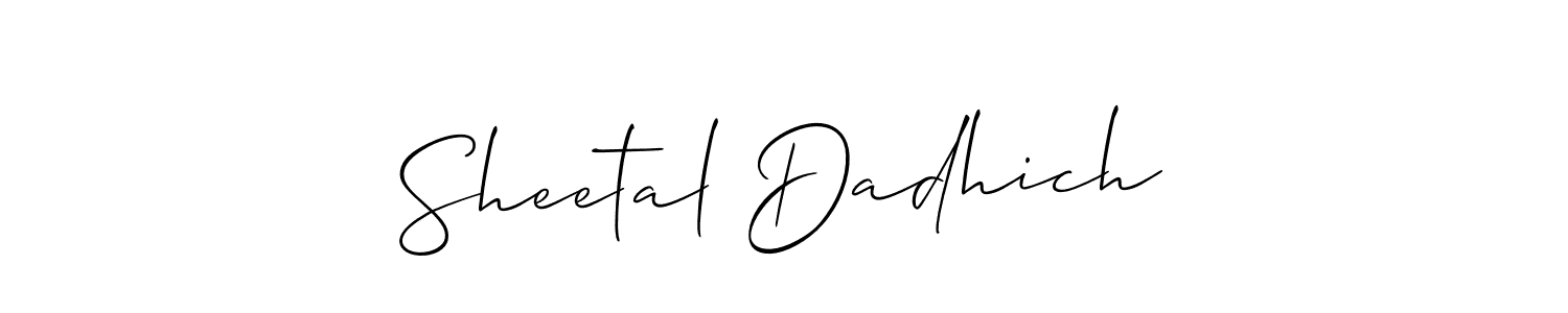 Here are the top 10 professional signature styles for the name Sheetal Dadhich. These are the best autograph styles you can use for your name. Sheetal Dadhich signature style 2 images and pictures png