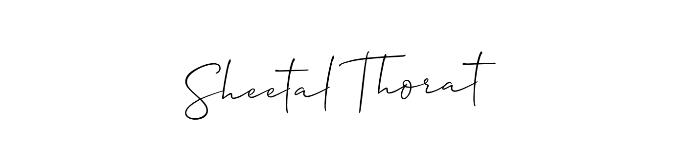 if you are searching for the best signature style for your name Sheetal Thorat. so please give up your signature search. here we have designed multiple signature styles  using Allison_Script. Sheetal Thorat signature style 2 images and pictures png