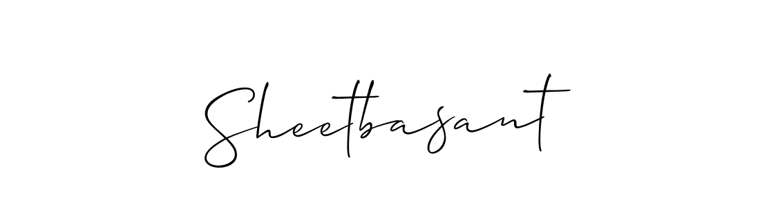 How to make Sheetbasant name signature. Use Allison_Script style for creating short signs online. This is the latest handwritten sign. Sheetbasant signature style 2 images and pictures png