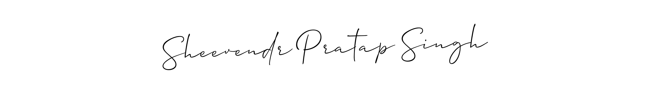 It looks lik you need a new signature style for name Sheevendr Pratap Singh. Design unique handwritten (Allison_Script) signature with our free signature maker in just a few clicks. Sheevendr Pratap Singh signature style 2 images and pictures png